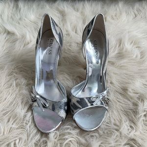 Guess Leopard Heels. Size 7